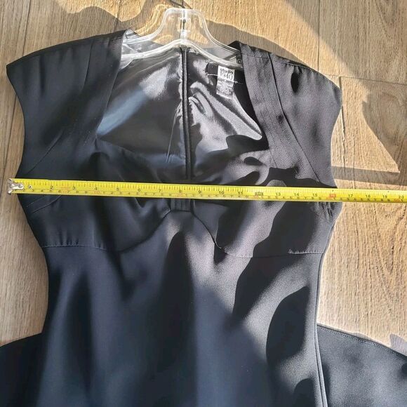 Elegant Studio 1940 Womens Size 6 Knee Length‎ Black Dress - Picture 8 of 11